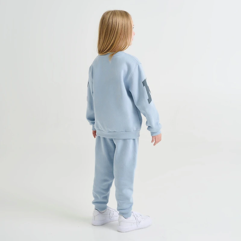 Little Kids' Nike Crewneck Sweatshirt and Jogger Pants Set