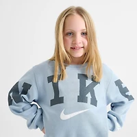 Little Kids' Nike Crewneck Sweatshirt and Jogger Pants Set