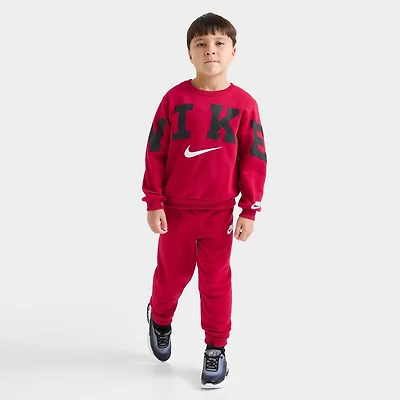 Infant Nike Crewneck Sweatshirt and Jogger Pants Set