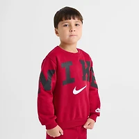 Infant Nike Crewneck Sweatshirt and Jogger Pants Set