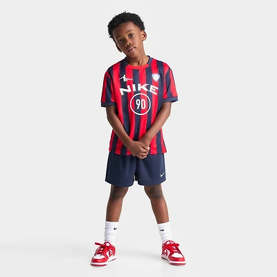 Little Kids' Nike Goal Mode Soccer Jersey and Shorts Set