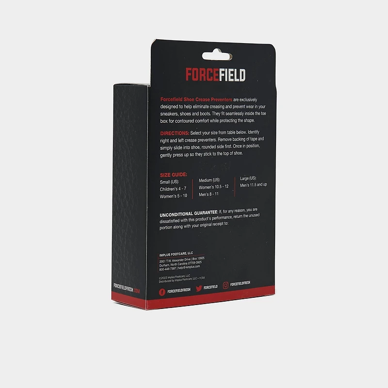 ForceField Crease Preventers