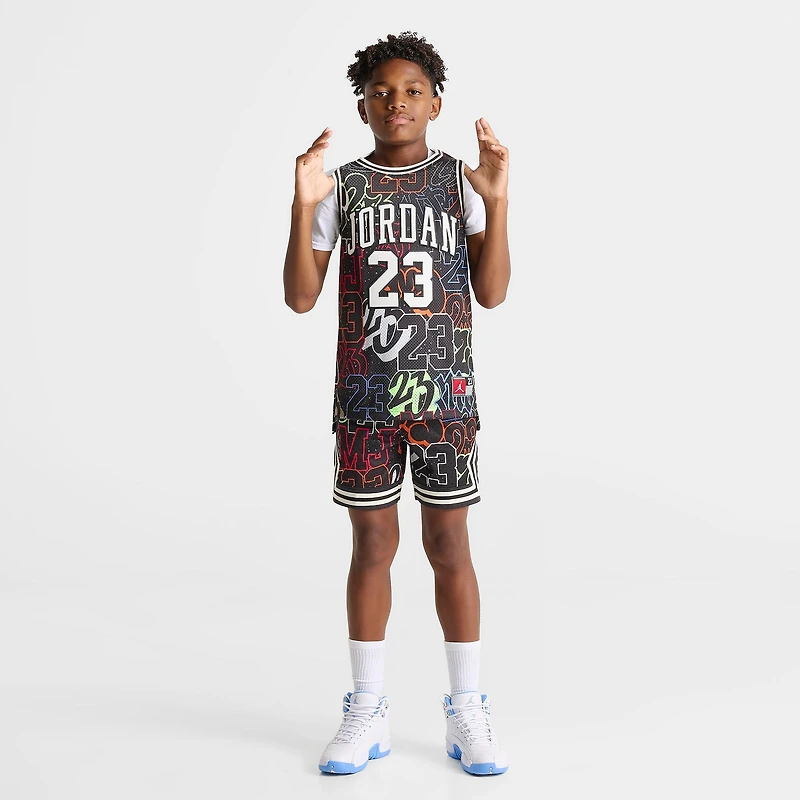 Big Kids' Jordan 23 Multi Print Jersey