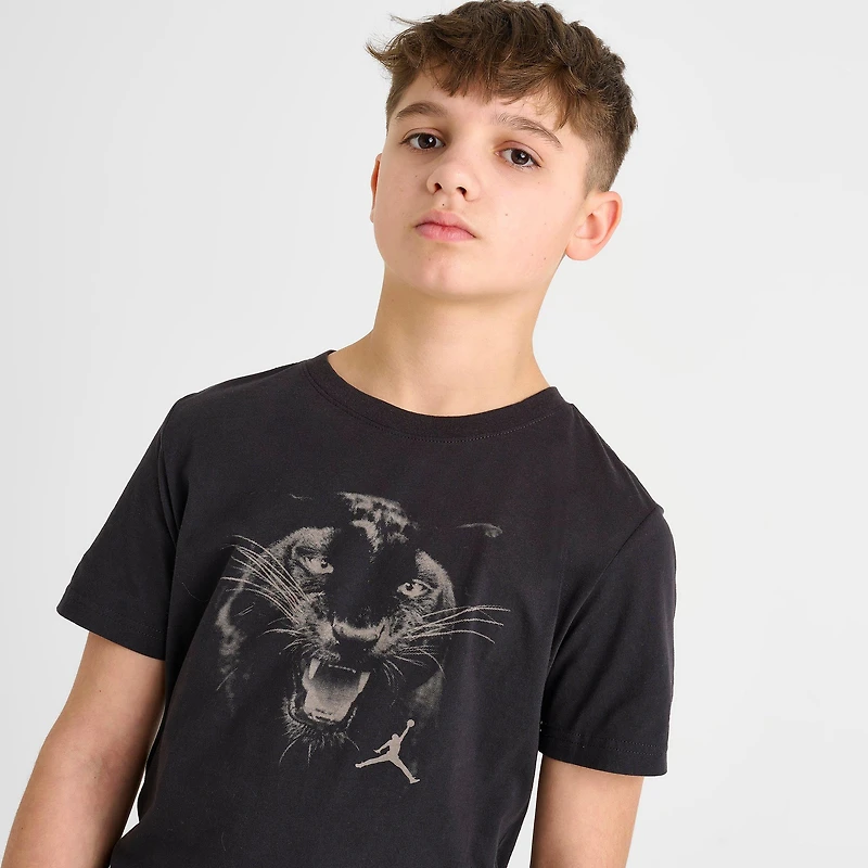 Kids' Jordan AJ3 Black Cat T-Shirt