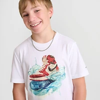 Big Kids' Jordan AJ1 Waves T-Shirt