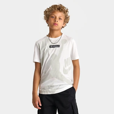Boys' Big Kids' Air Jordan 4 Speckled Retro T-Shirt