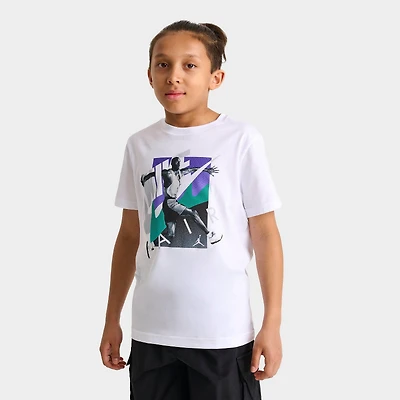 Big Kids' Air Jordan 5 Grape Escape T-Shirt
