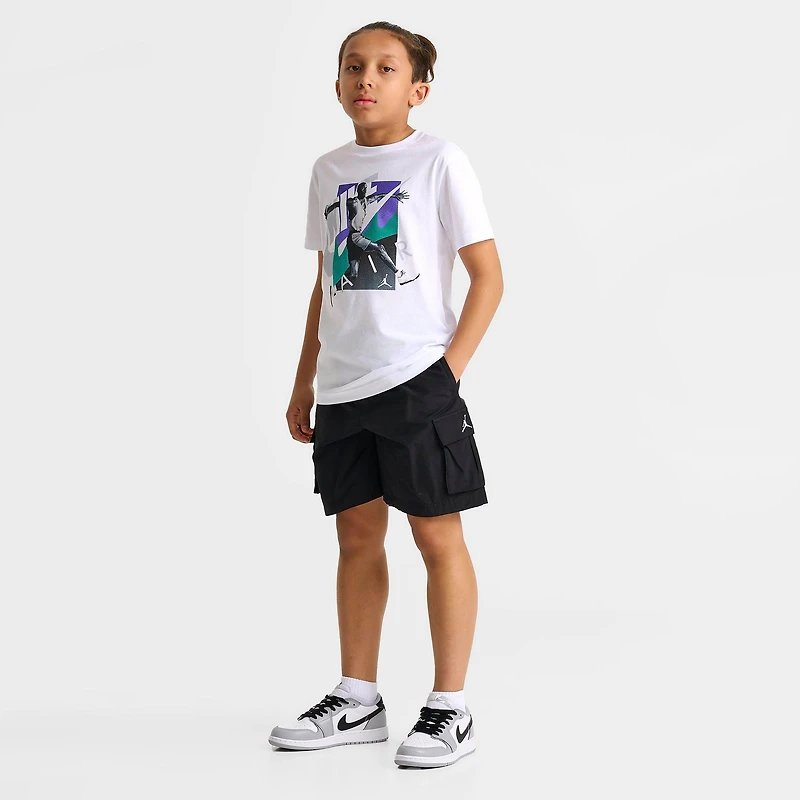 Big Kids' Air Jordan 5 Grape Escape T-Shirt