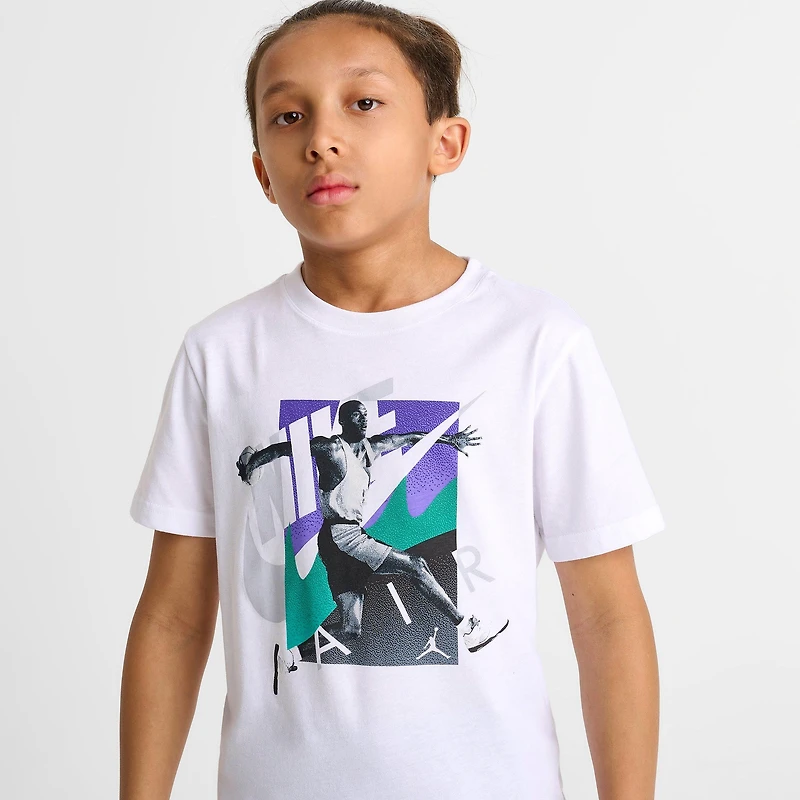 Big Kids' Air Jordan 5 Grape Escape T-Shirt