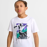 Big Kids' Air Jordan 5 Grape Escape T-Shirt