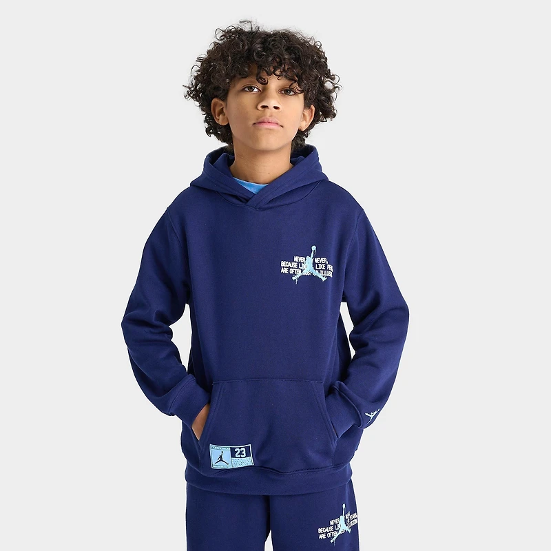 Kids' Jordan Jumpman Stamp Pullover Hoodie