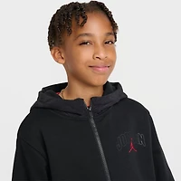 Big Kids' Jordan Fleece Ripstop Full-Zip Hoodie