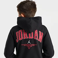 Big Kids' Jordan Flight Arch Logo Fleece Pullover Hoodie