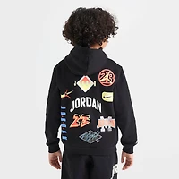 Boys' Big Kids' Jordan MVP Dynasty Patch Fleece Pullover Hoodie