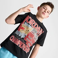 Big Kids' Jordan Infrared Retro Tickets Graphic T-Shirt