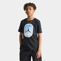Big Kids' Jordan Plane Window Graphic T-Shirt