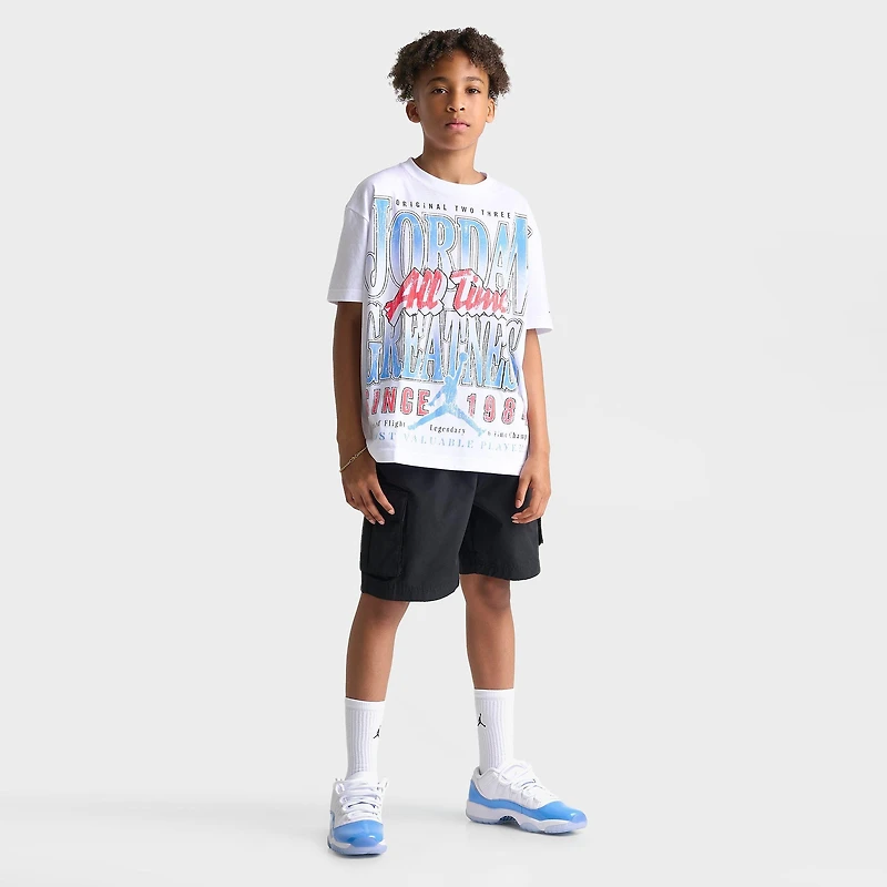 Big Kids' Jordan All Time Greatness Graphic T-Shirt