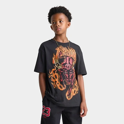 Big Kids' Jordan Toro Bravo Retro Graphic T-Shirt