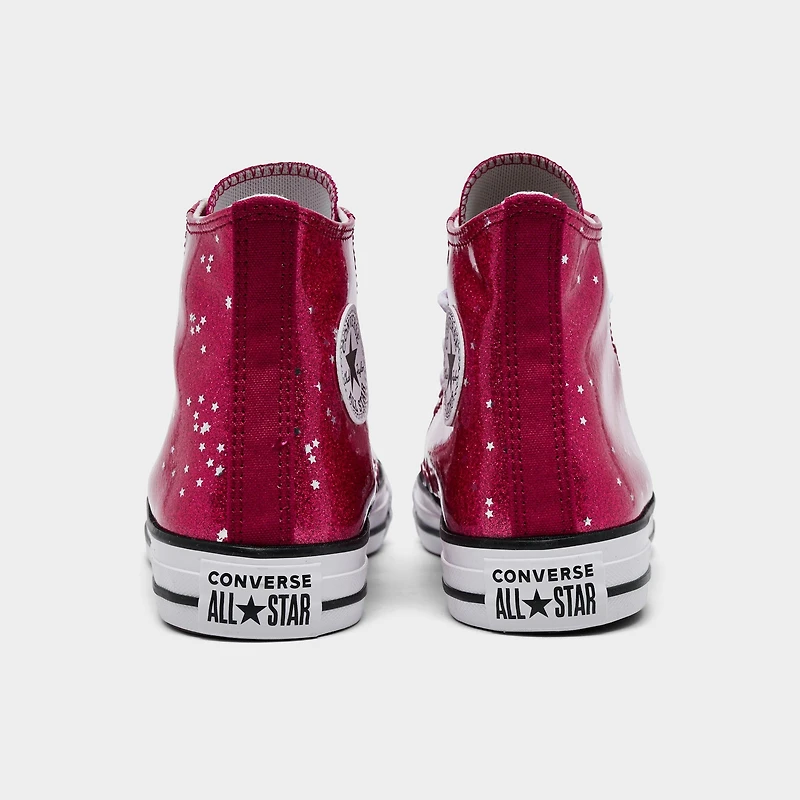 Girls' Big Kids' Converse Chuck Taylor All Star Glitter High Top Casual Shoes
