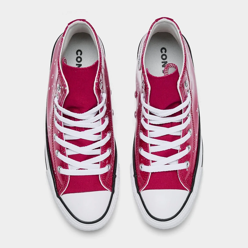 Girls' Big Kids' Converse Chuck Taylor All Star Glitter High Top Casual Shoes