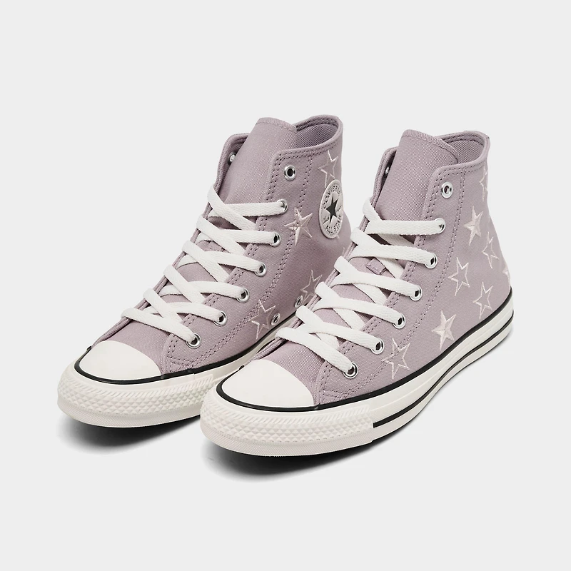 Girls' Big Kids' Converse Chuck Taylor All Star Starry High Top Casual Shoes