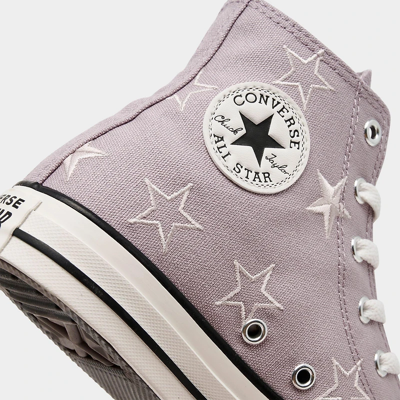 Girls' Big Kids' Converse Chuck Taylor All Star Starry High Top Casual Shoes