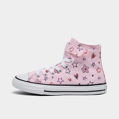 Girls' Little Kids' Converse Chuck Taylor All Star Starry High Top Casual Shoes