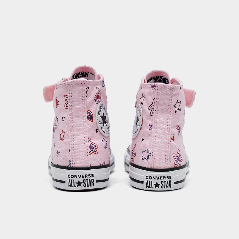 Girls' Little Kids' Converse Chuck Taylor All Star Starry High Top Casual Shoes