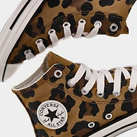 Girls' Little Kids' Converse Chuck Taylor All Star Leopard High Top Casual Shoes