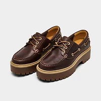 Women's Timberland Stone Street Premium Platform Boat Shoes