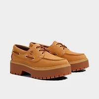 Women’s TImberland Stone Street 3-Eye Platform Boat Shoes