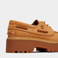 Women’s TImberland Stone Street 3-Eye Platform Boat Shoes