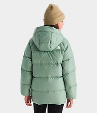 Big Kids' The North Face Down Fleece-Lined Short Parka Jacket