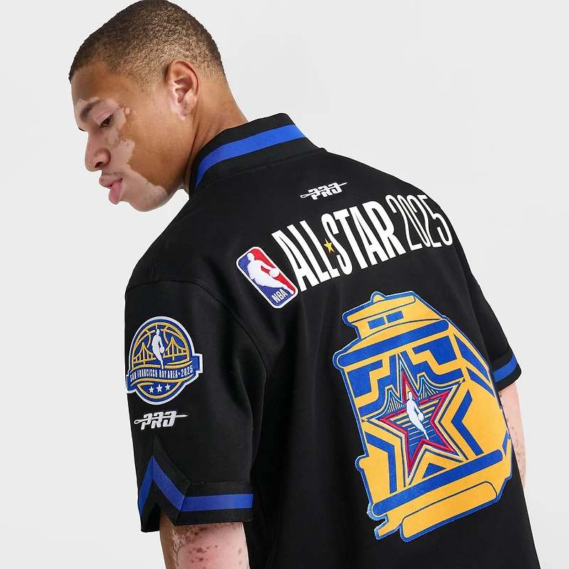 Men's Pro Standard 2025 NBA All-Star Game Full-Snap Warm-Up Shooting Shirt