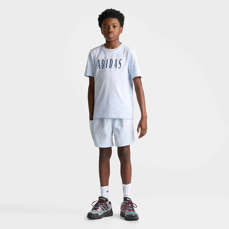 Big Kids' adidas 3-Stripes Woven Shorts