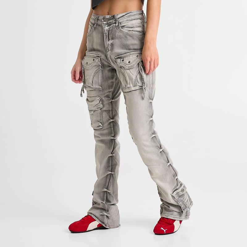 Women's Smoke Rise Ruby High-Rise Stacked Side Pocket Denim Pants