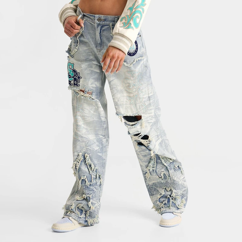 Women's Smoke Rise Alex Wide-Leg Rigid Denim Pants