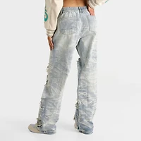 Women's Smoke Rise Alex Wide-Leg Rigid Denim Pants