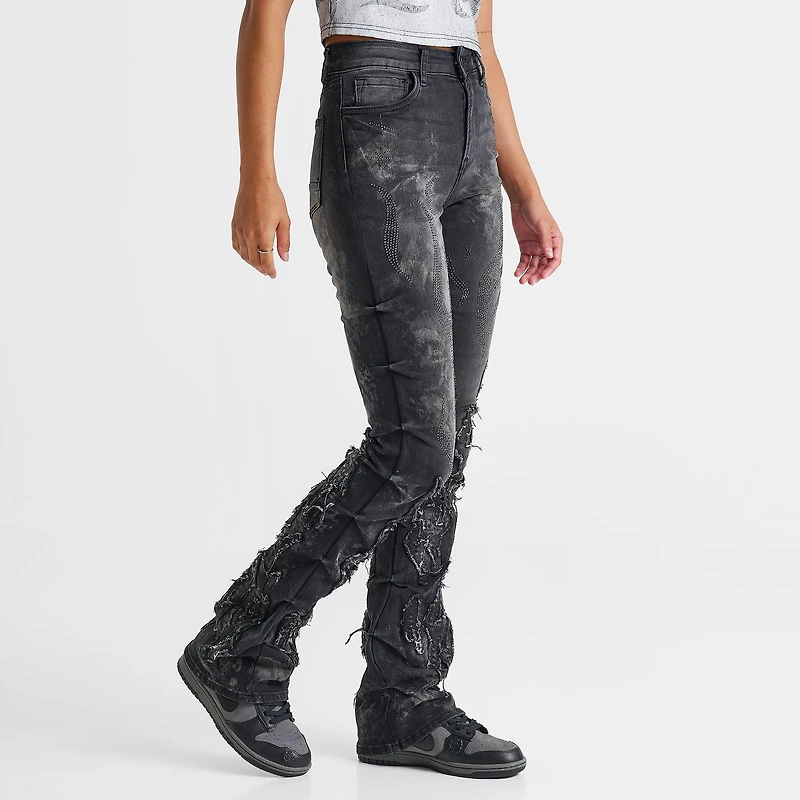 Women's Smoke Rise Ruby High-Rise Stacked Denim Jeans
