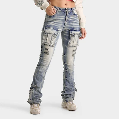 Women's Smoke Rise Bria High-Rise Wide-Leg Denim Jeans