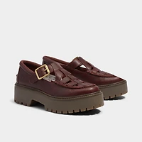 Women's Timberland Stone Street Platform Buckle Casual Shoes