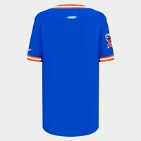 Big Kids' Pro Standard New York Mets MLB Striped Rib T-Shirt