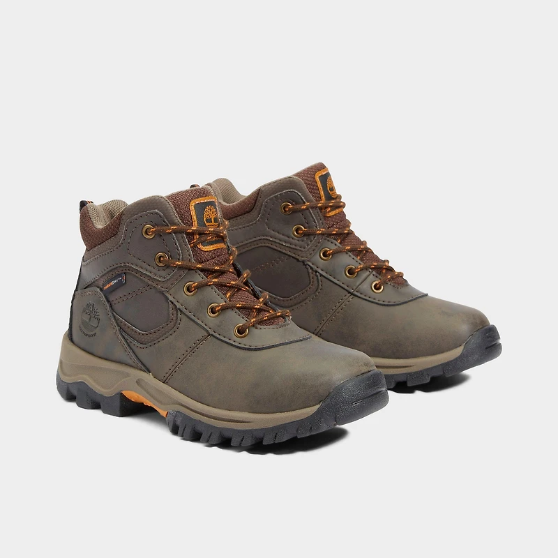 Big Kids' Timberland Mt. Maddsen Mid Waterproof Hiking Boots