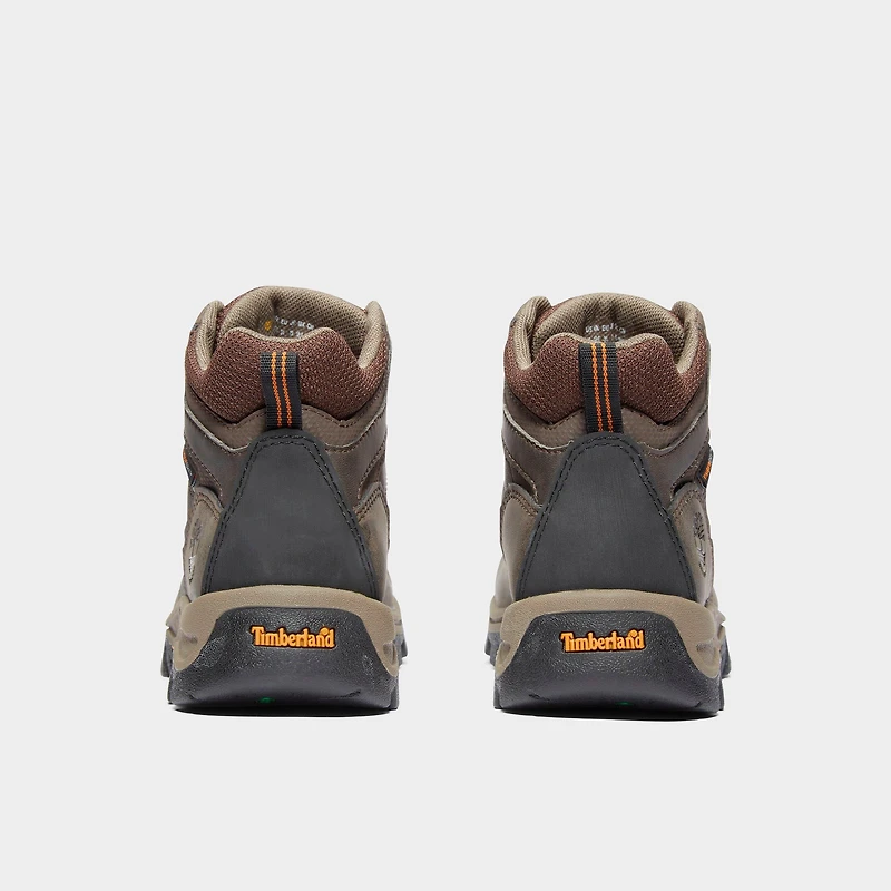 Big Kids' Timberland Mt. Maddsen Mid Waterproof Hiking Boots