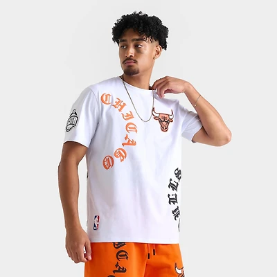 Men's Pro Standard Chicago Bulls NBA Old English T-Shirt