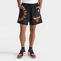 Men's Pro Standard Chicago Bulls NBA Old English Nylon Shorts
