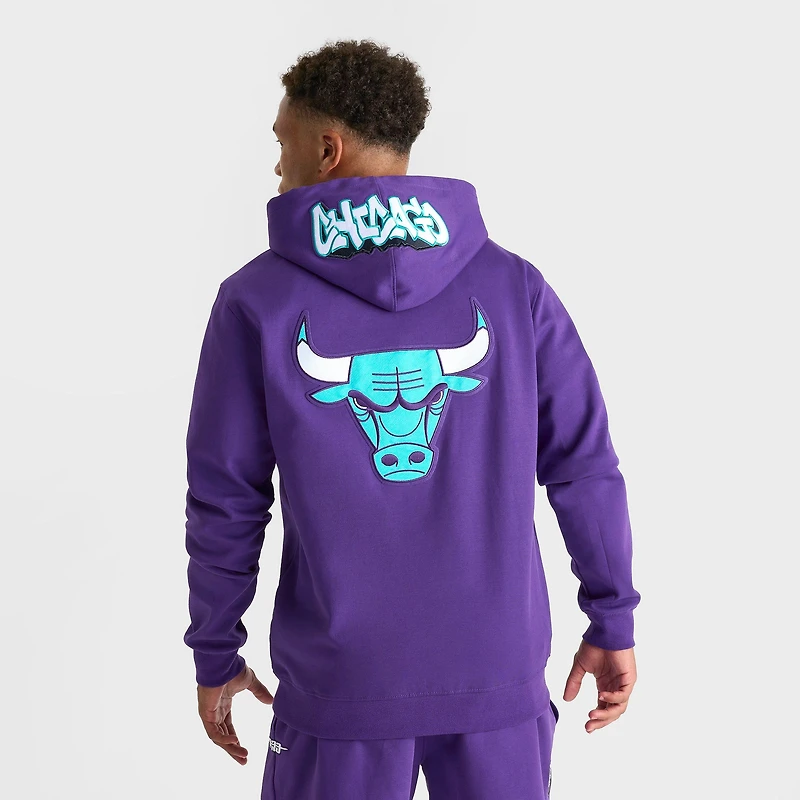 Men's Pro Standard Chicago Bulls Grape Pullover Hoodie