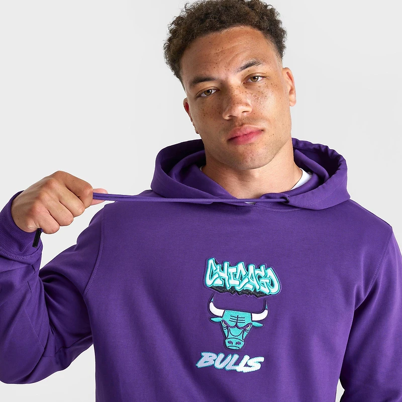 Men's Pro Standard Chicago Bulls Grape Pullover Hoodie