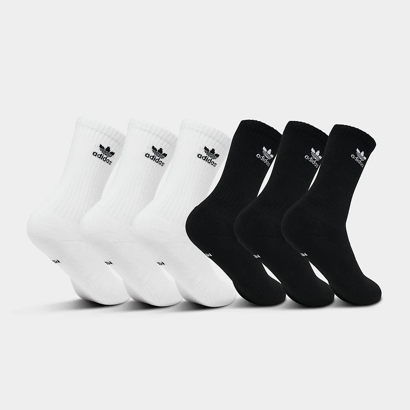 adidas Originals Trefoil Crew Socks (6-Pack)