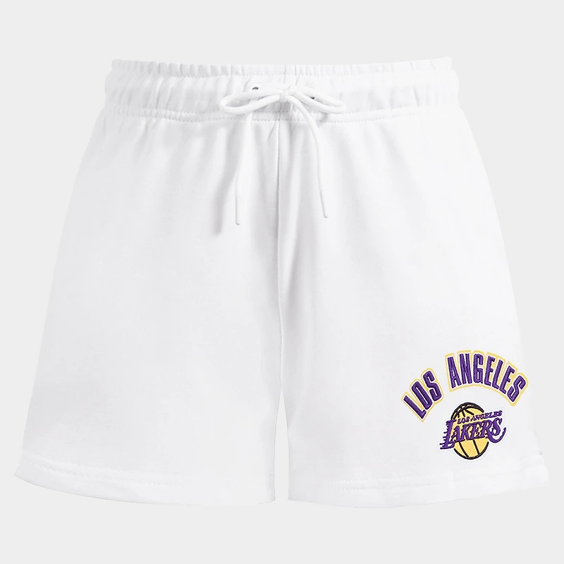 Women's Pro Standard Los Angeles Lakers NBA Classic Fleece Shorts